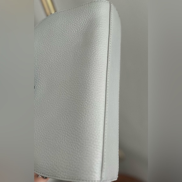 Ted Baker NWT ~ Pom Pom Gray Crossbody Bag - Picture 9 of 11